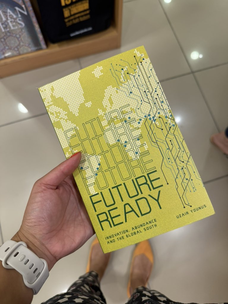 Kalsoom Lakhani (@kalsoom82) on Twitter photo Congrats to my bud <a href="/UzairYounus/">Uzair Younus عُزیر یُونس</a> for releasing his book Future Ready: Innovation, Abundance & the Global South! Just picked up my copy at Liberty Books, but you can order it here (ships globally)📕 🎉: libertybooks.com/future-ready-i… Congrats to my bud <a href="/UzairYounus/">Uzair Younus عُزیر یُونس</a> for releasing his book Future Ready: Innovation, Abundance & the Global South! Just picked up my copy at Liberty Books, but you can order it here (ships globally)📕 🎉: libertybooks.com/future-ready-i…