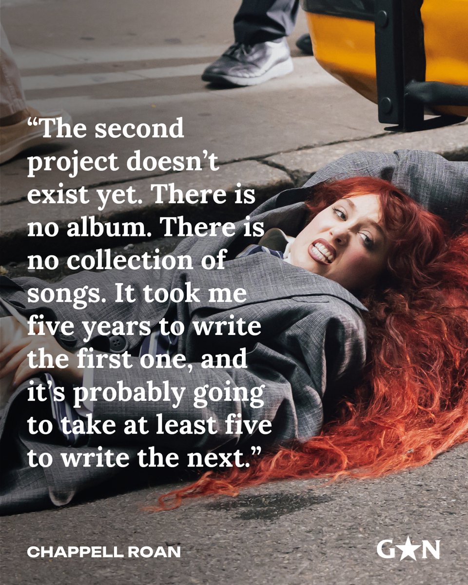 Chappell Roan reveals her second album could take five years in new Vogue interview: