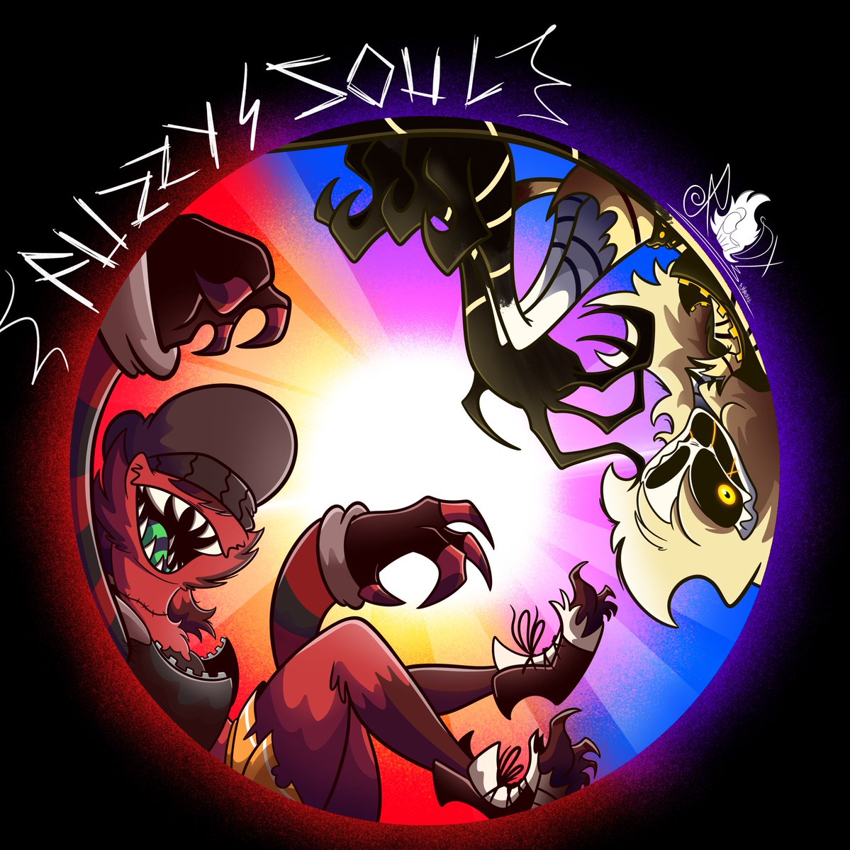 Just imagine you're listening to a very jazzy rock song while looking at this album cover. Yeah 👍