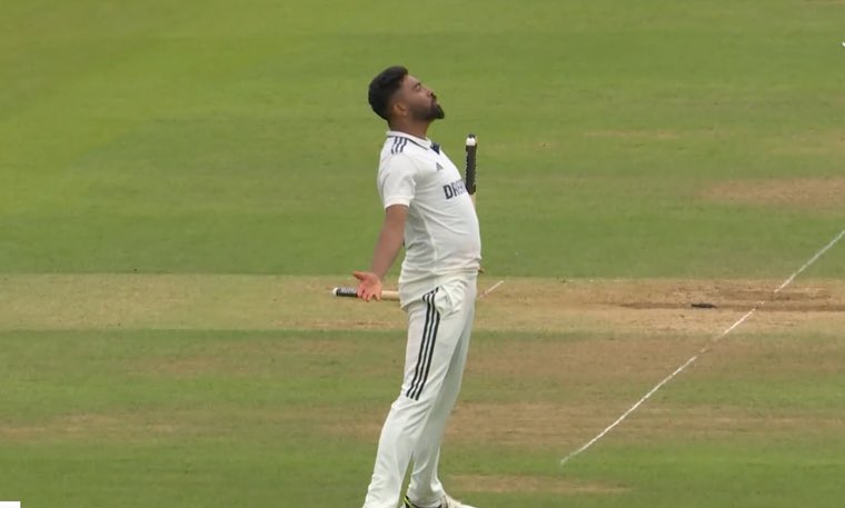 185.3 overs - 'Not a problem when you're playing for the country'

Mohammed Siraj 🙌 

#ENGvINDTest #Siraj 
#INDvsEND #ENGvsIND #Siraj