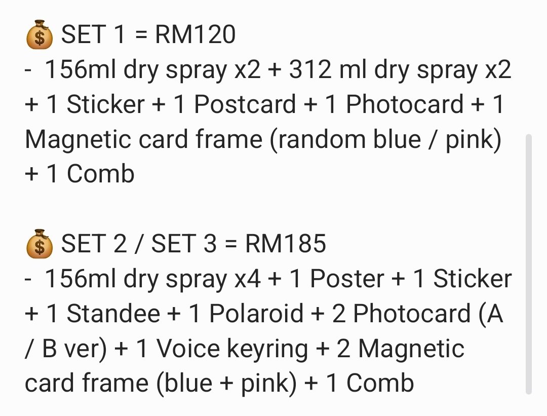 #HANSxZB1 
ZHANGHAO x BEFE

⚠️ Due 6/8/2025 (10pm)

💶 Price exc ems + postage
SET 1 = RM120
SET 2 / SET 3 = RM185

- Refer last pic for set inclusions 
- DM to order  🛒🛍  

#pasarzb1 #pasarzb1my