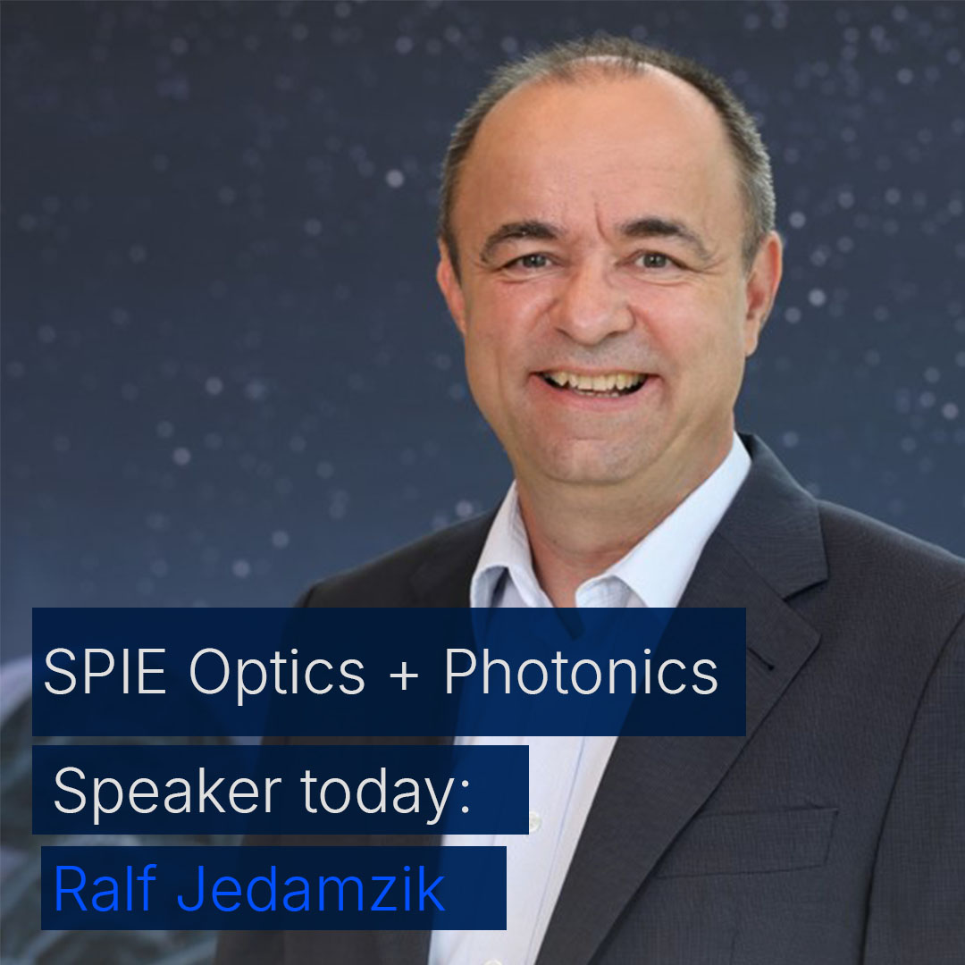Are you attending #SPIEOpticsPhotonics? Don't miss Ralf Jedamzik's talk on Aug. 4th at 1:15 PM (Conv. Ctr. Room 6C) on what's "Coming next in ZERODUR®"! Paper 13624-9. Also catch him Aug. 5th at 4:10 PM (Room 6C). Paper 13624-40. And visit us at booth 535! <a href="/SPIEtweets/">SPIE</a>