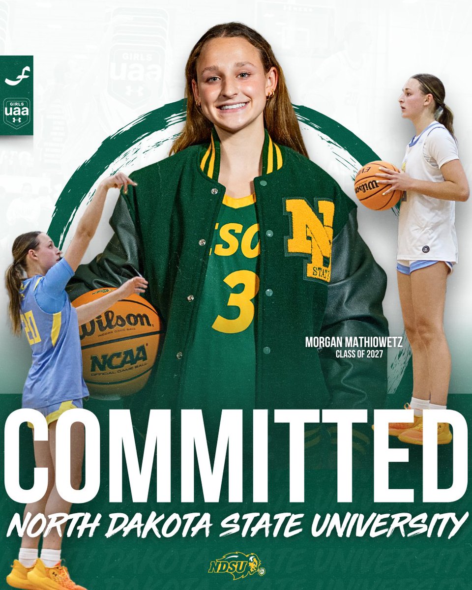 Minnesota Fury AAU (@minnesotafury) on Twitter photo .<a href="/mmathiowetz3/">Morgan Mathiowetz</a> ➡️ <a href="/NDSUwbb/">NDSU Women's Basketball</a>
Congratulations to Morgan on her commitment to North Dakota State University! We can't wait to cheer her on at the next level.
#ThisIsWhyYouFury | <a href="/CoachEbenreiter/">MN Fury 2027 UAA</a> .<a href="/mmathiowetz3/">Morgan Mathiowetz</a> ➡️ <a href="/NDSUwbb/">NDSU Women's Basketball</a>
Congratulations to Morgan on her commitment to North Dakota State University! We can't wait to cheer her on at the next level.
#ThisIsWhyYouFury | <a href="/CoachEbenreiter/">MN Fury 2027 UAA</a>