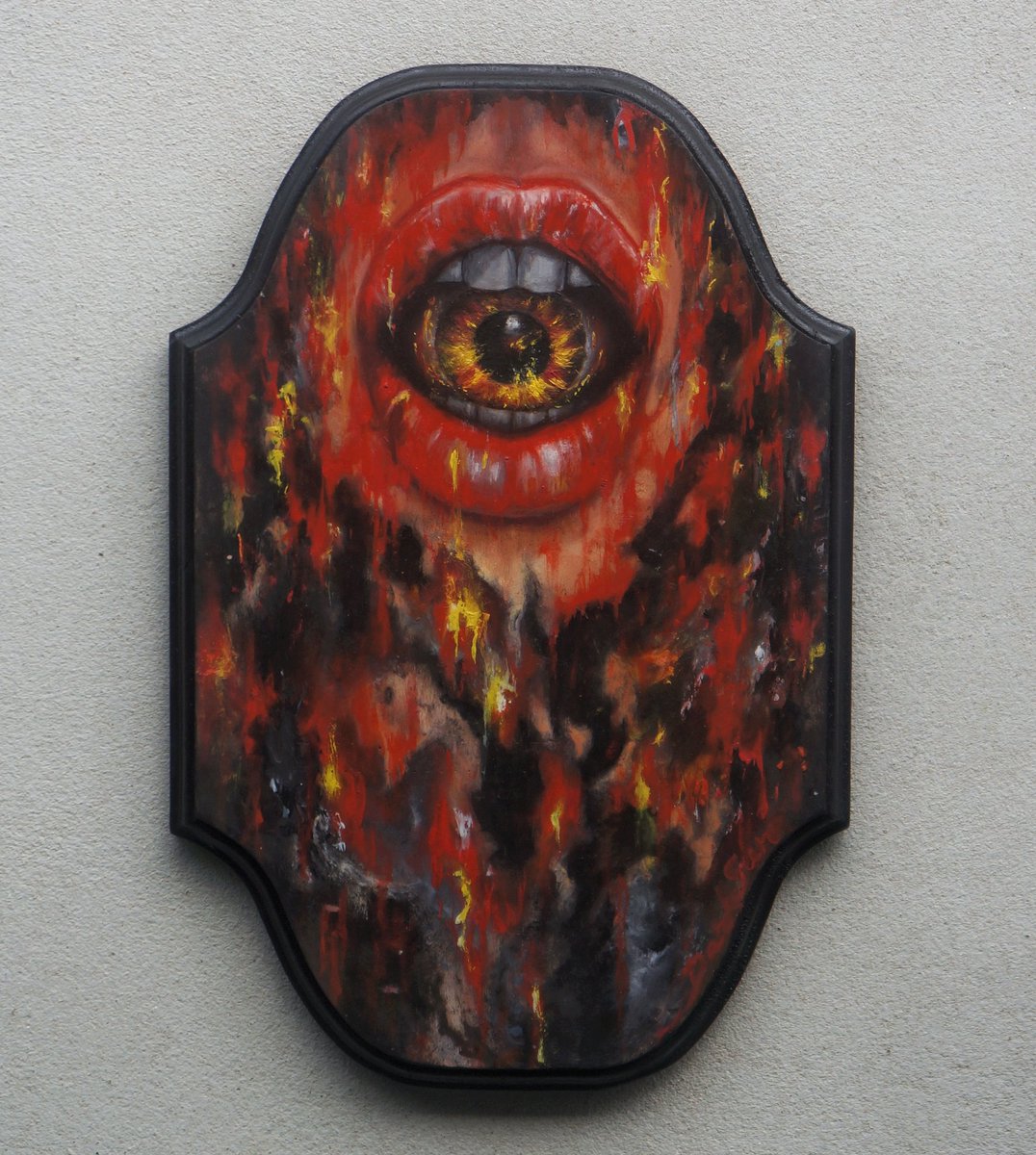 GM Legends 

Haters
Oil on wood