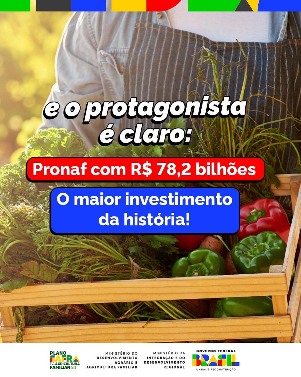midregional's tweet photo. O Pronaf está com TUDO!
E agora tem reforço de R$ 13,5 bi chegando.
Quer entender de onde veio esse investimento e o que ele muda na prática?
📲 Desliza para o lado e vem saber mais.
#Investimento #Desenvolvimento #Pronaf https://t.co/VSbXp7CbDT