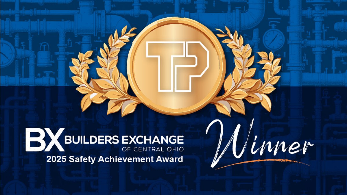 TP Mechanical (@tpmechanical) on Twitter photo Being named a top-performing safety company by the <a href="/BXofCentralOhio/">Builders Exchange</a> is an honor. At TP Mechanical, safety is more than a policy. It's a promise we keep every single day for our team, our partners and our families - because nothing matters more than going home safe. Being named a top-performing safety company by the <a href="/BXofCentralOhio/">Builders Exchange</a> is an honor. At TP Mechanical, safety is more than a policy. It's a promise we keep every single day for our team, our partners and our families - because nothing matters more than going home safe.