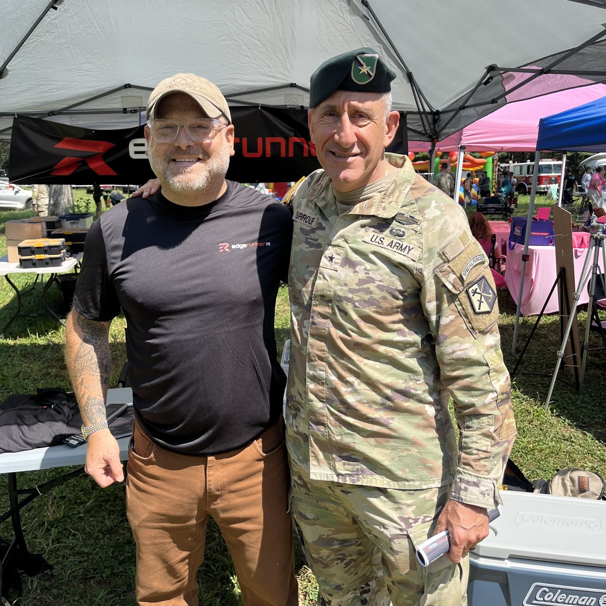 EdgeRunner AI (@edgerunnerai) on Twitter photo This past weekend, <a href="/EdgeRunnerAI/">EdgeRunner AI</a> demonstrated our capabilities at the 40th Annual LEAPFEST, the largest and longest-running international military static line parachute competition in the world. Thank you <a href="/RINationalGuard/">RI National Guard</a> for hosting the event! This past weekend, <a href="/EdgeRunnerAI/">EdgeRunner AI</a> demonstrated our capabilities at the 40th Annual LEAPFEST, the largest and longest-running international military static line parachute competition in the world. Thank you <a href="/RINationalGuard/">RI National Guard</a> for hosting the event!