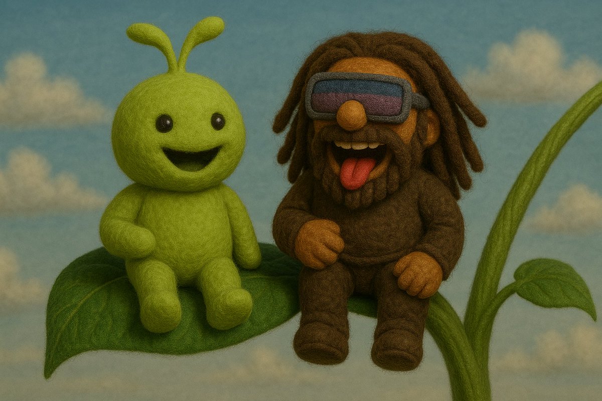 Glowbi (@glowbiabstract) on Twitter photo Glowbi heard that <a href="/beast_ico/">IcoBeast.eth🦇🔊</a> bought some seeds yesterday!
Abstract August with Glowbi and friends?
There is always room to grow 🌱. Glowbi heard that <a href="/beast_ico/">IcoBeast.eth🦇🔊</a> bought some seeds yesterday!
Abstract August with Glowbi and friends?
There is always room to grow 🌱.