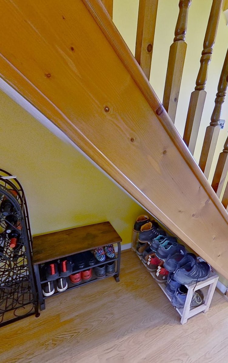 Alex - Spells & Spaceships (@blogspells) on Twitter photo How best to utilise this under-stair space? 
As long as everything goes ok with the house move, the new house will have this space and I'm thinking something book related... 👀 How best to utilise this under-stair space? 
As long as everything goes ok with the house move, the new house will have this space and I'm thinking something book related... 👀