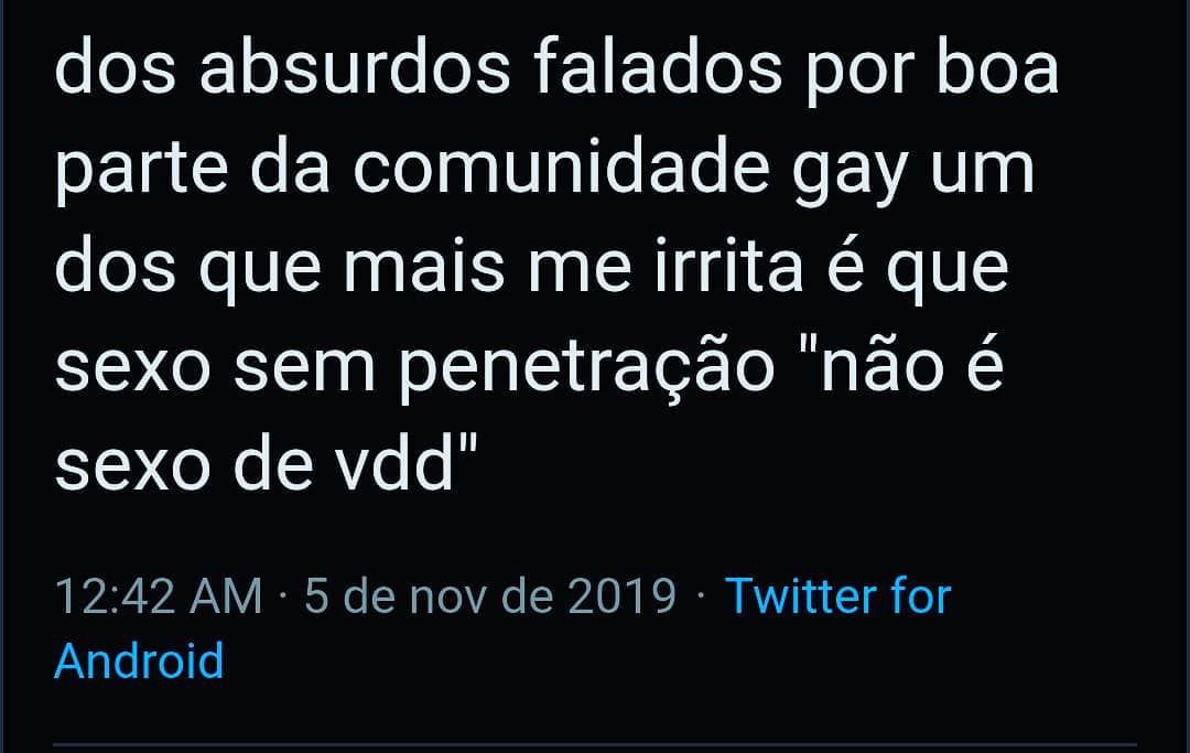 Bota absurdo nisso 
#SexoSemPenetração #Gouine #Gouinage #Sexo #Frottage  #VisibilidadeGouine