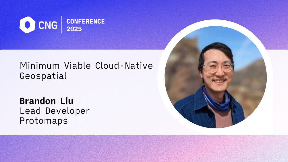🆕 #CNG2025 session recording
<a href="/bdon/">Brandon liu bsky.app/profile/bdon.org</a> of <a href="/protomaps/">Protomaps https://bsky.app/profile/protomaps.com</a> on Minimum Viable Cloud-Native Geo. He breaks down how PMTiles simplifies web map publishing by using object storage ➕watch a live demo of PMTiles viewer for a real world example
▶️ youtu.be/4Qn3fOMQ6fI