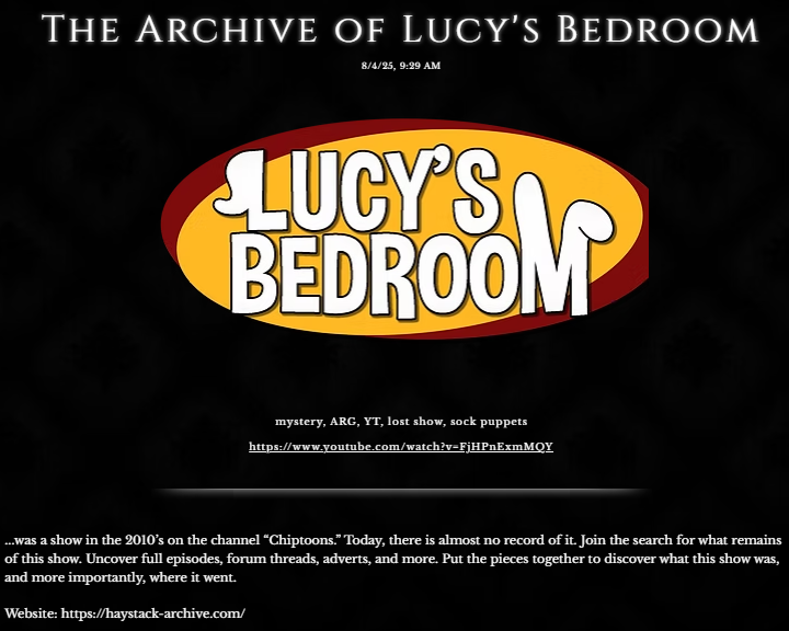Lucy's Bedroom Official (@lucysbedroom) on Twitter photo #lucysbedroom is now officially on the Night Mind index! #lucysbedroom is now officially on the Night Mind index!