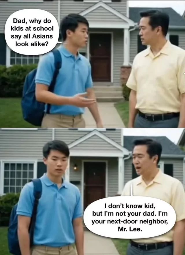 I love my Asian friends, but this is 🤣