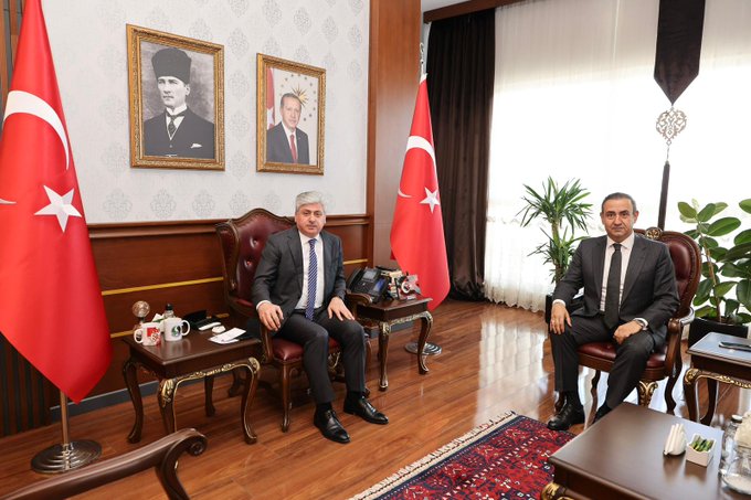 Sakarya Valisi Rahmi Doğan, Hakan Fındık’ı Kabul Etti