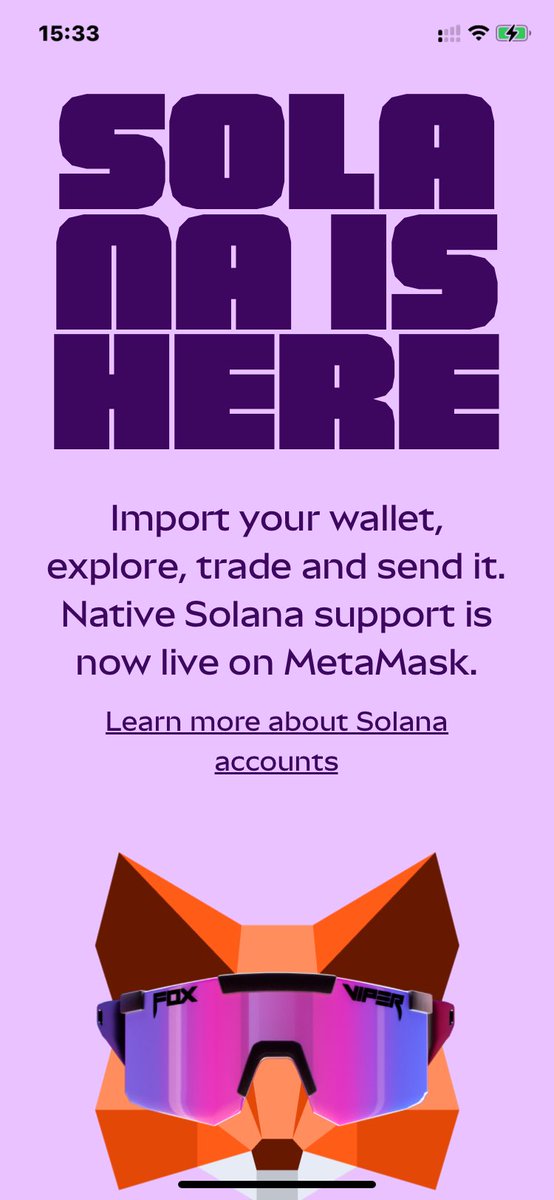 Ari🧙♂️🍌🦍 (@ari3iz) on Twitter photo Day 2 of <a href="/MetaMask/">MetaMask.eth 🦊</a>. the Solana signup page on iOS has become unusable — your latest update has pushed the buttons out of reach, likely due to testing only on iPhone Pro or Max models. This makes the wallet effectively unusable. <a href="/MetaMask/">MetaMask.eth 🦊</a> please fix this. Day 2 of <a href="/MetaMask/">MetaMask.eth 🦊</a>. the Solana signup page on iOS has become unusable — your latest update has pushed the buttons out of reach, likely due to testing only on iPhone Pro or Max models. This makes the wallet effectively unusable. <a href="/MetaMask/">MetaMask.eth 🦊</a> please fix this.