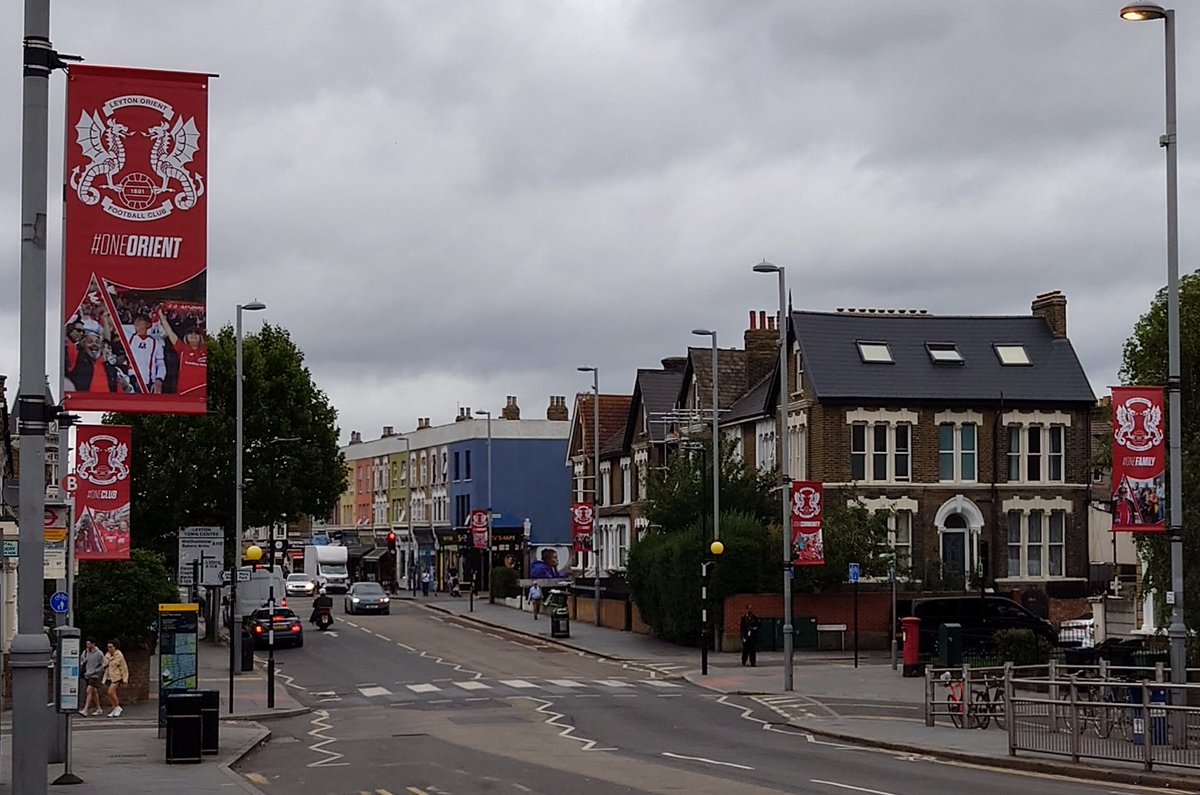 Orient branding has appeared on the High Road.
#LOFC