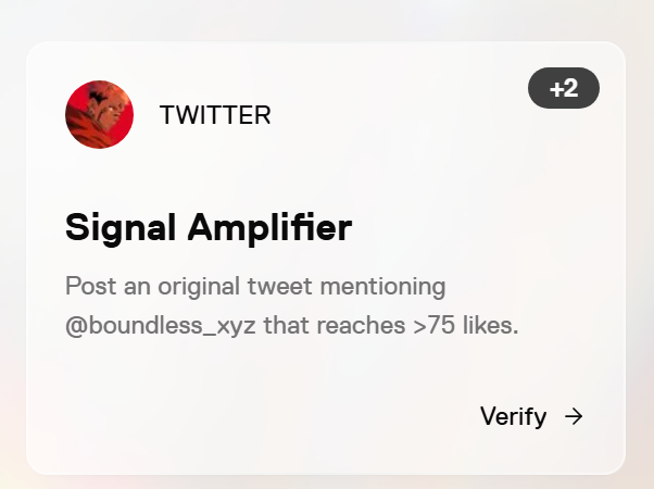 gBerry fam 🍓

 <a href="/boundless_xyz/">Boundless</a> Signal diamond tier will begun soon so I need to get thing done by then so please help me cross 75 like and STAY BOUNDLESS 🫡