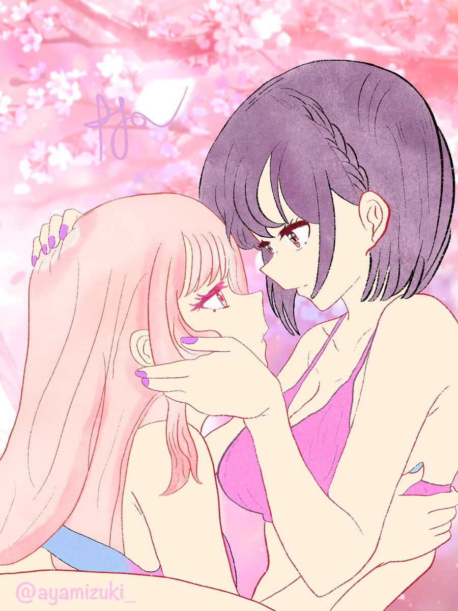 #mzenweek2025 Day2: Flower Language 🎀🎨
#prsk_FA #みずえな #mizuena #暁山瑞希 #東雲絵名