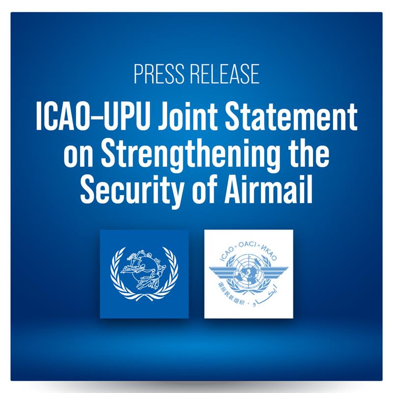 Universal Postal Union (@upu_un) on Twitter photo 🛡️ <a href="/icao/">ICAO</a> and UPU have joined forces to strengthen the security of airmail. 
Our joint statement outlines a comprehensive approach to mitigate risks and ensure the safe transport of air cargo and mail. 
🔗bit.ly/40O2SoY 🛡️ <a href="/icao/">ICAO</a> and UPU have joined forces to strengthen the security of airmail. 
Our joint statement outlines a comprehensive approach to mitigate risks and ensure the safe transport of air cargo and mail. 
🔗bit.ly/40O2SoY