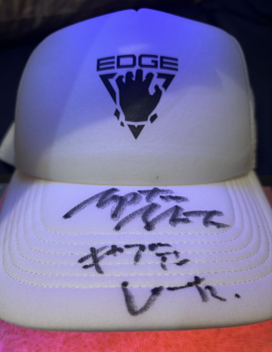キャプテンありがとう　#EDGEwin