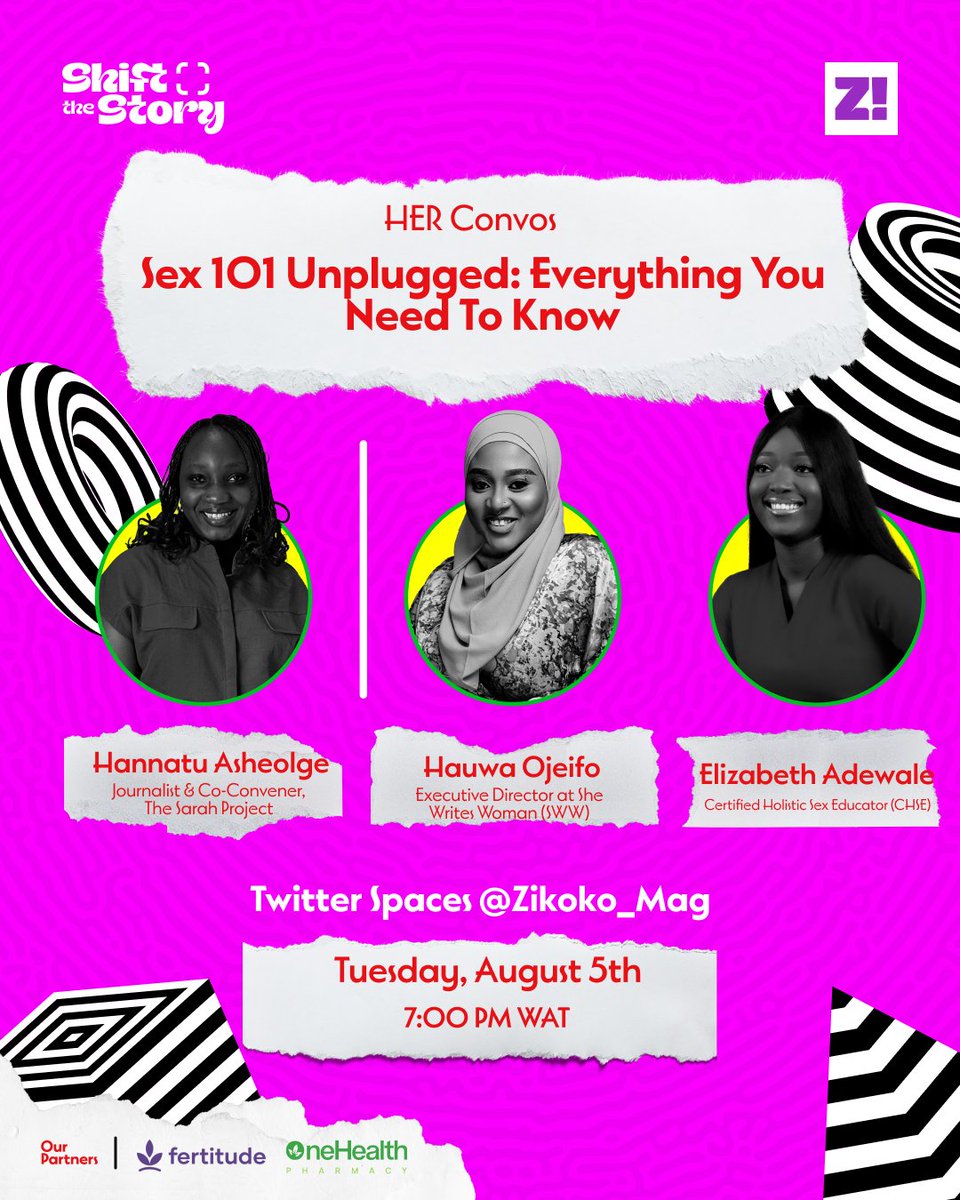 Join us tomorrow at 7 PM on Zikoko's space as we delve into "Sex 101 Unplugged: Everything You Need To Know."
Our speakers will discuss the real-world consequences of poor sex ed and who should be leading these crucial conversations.
Set your reminder here
x.com/i/spaces/1LyGB…
