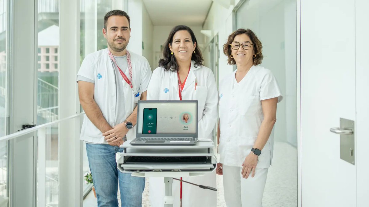 Hospital Universitari Bellvitge | HUB (@hbellvitge) on Twitter photo 🫁 El diari <a href="/elespanolcom/">EL ESPAÑOL</a> es fa ressò sobre el projecte d’intel·ligència artificial per veu per al seguiment dels pacients amb asma greu creat pel Servei de Pneumologia de l’#hbellvitge i els beneficis de l’assistent virtual Lola que ens permet detectar abans les descompensacions 🫁 El diari <a href="/elespanolcom/">EL ESPAÑOL</a> es fa ressò sobre el projecte d’intel·ligència artificial per veu per al seguiment dels pacients amb asma greu creat pel Servei de Pneumologia de l’#hbellvitge i els beneficis de l’assistent virtual Lola que ens permet detectar abans les descompensacions