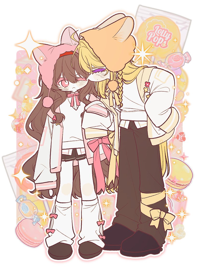 뽀뽀타입 완성본 중 일부도...☺️