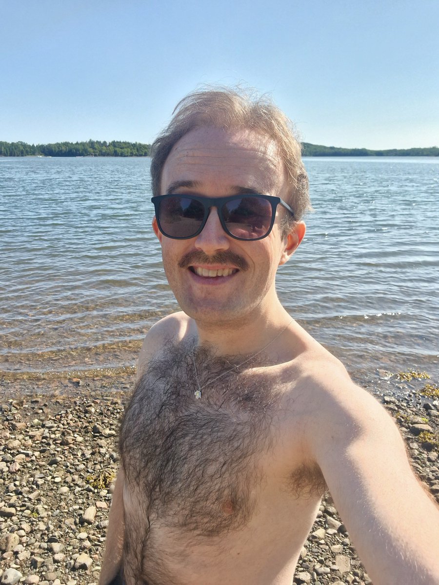 To the people saying I should shave my chest (The serious ones, not the jokey ones, which I can take), sod off. Happy with my body as it is, cheers.