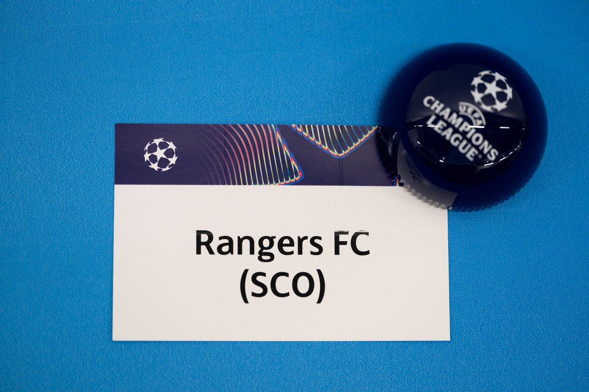 Rangers Football Club (@rangersfc) on Twitter photo ⚽️ The winners of Rangers and Viktoria Plzeň will face either FC Salzburg or Club Brugge KV in the <a href="/ChampionsLeague/">UEFA Champions League</a> play-off round. ⚽️ The winners of Rangers and Viktoria Plzeň will face either FC Salzburg or Club Brugge KV in the <a href="/ChampionsLeague/">UEFA Champions League</a> play-off round.