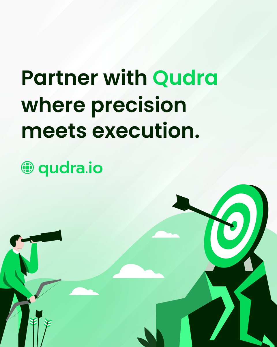 qudraIO's tweet photo. Force is noisy. Precision is effective. At @qudra_io, we combine sharp thinking with sharp execution.

Partner with us → https://t.co/NOSveOZnho

#qudra #qudratech #tech #startups #engineeringDoneRight https://t.co/VX6D2wIXrD