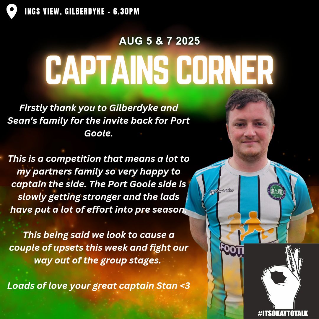 🗣 CAPTAINS CORNER

Hear from Brandon as he prepares to lead the lads in the Sean Neal Shield tomorrow and Thursday.

Up The Port!