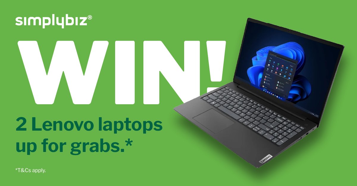 SimplybizSA's tweet image. 🚨 Win 1 of 2 LENOVO V15 G4 AMN laptops for your business! 💻

👉 Enter now, competition closes 15 August: 

simplybiz.zendesk.com/hc/en-us/artic…

*T&amp;amp;Cs Apply
#SimplyBiz #SupportSmallBusiness