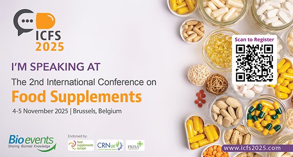 🔷 𝗧𝗵𝗲 𝗜𝗺𝗽𝗮𝗰𝘁 𝗼𝗳 𝗙𝗼𝗼𝗱 𝗦𝘂𝗽𝗽𝗹𝗲𝗺𝗲𝗻𝘁 𝗟𝗲𝗴𝗶𝘀𝗹𝗮𝘁𝗶𝗼𝗻 𝗼𝗻 𝗦𝗲𝗰𝘁𝗼𝗿 𝗚𝗿𝗼𝘄𝘁𝗵 𝗶𝗻 𝗧𝘂̈𝗿𝗸𝗶𝘆𝗲 💬 Samet Serttas,PhD from Herbalife, Türkiye
💊#ICFS2025💊 
🌎 Brussels, Belgium🔗icfs2025.com
#Regulatory #NutritionScience #FoodTech