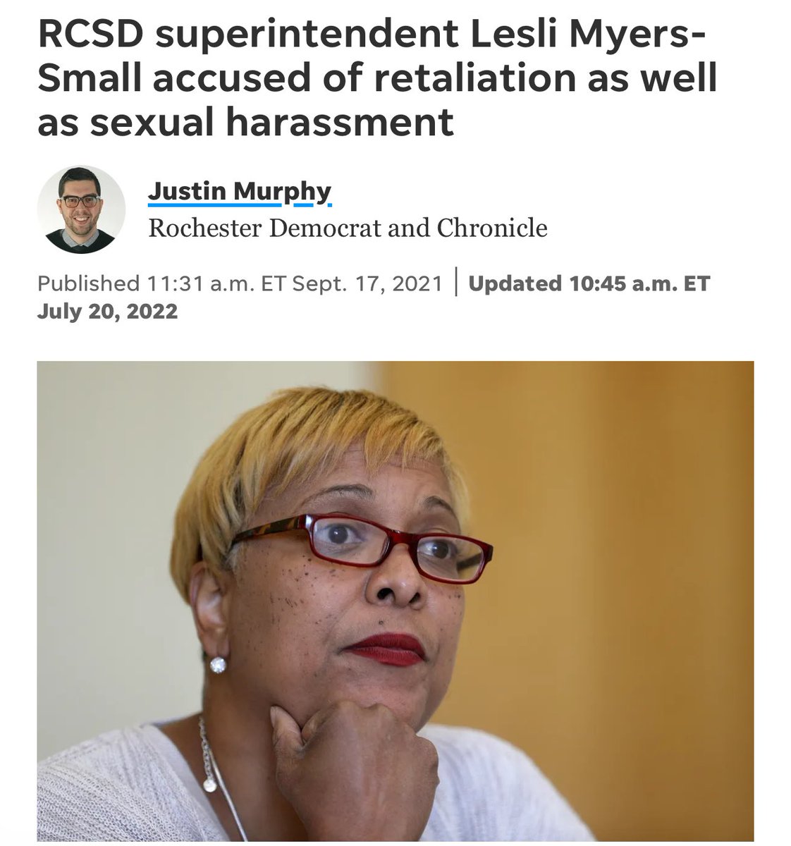 Rochester Rants (@rochesterrants) on Twitter photo This is the current ED of <a href="/RochesterPAB/">Rochester Police Accountability Board</a>
It’s just a grift for scandalized Dems who think they’re owed 6 figures because they have some degree we don’t care about that didn’t help stop them from being a fool in their last job
How is she holding RPD accountable? 😂 This is the current ED of <a href="/RochesterPAB/">Rochester Police Accountability Board</a>
It’s just a grift for scandalized Dems who think they’re owed 6 figures because they have some degree we don’t care about that didn’t help stop them from being a fool in their last job
How is she holding RPD accountable? 😂
