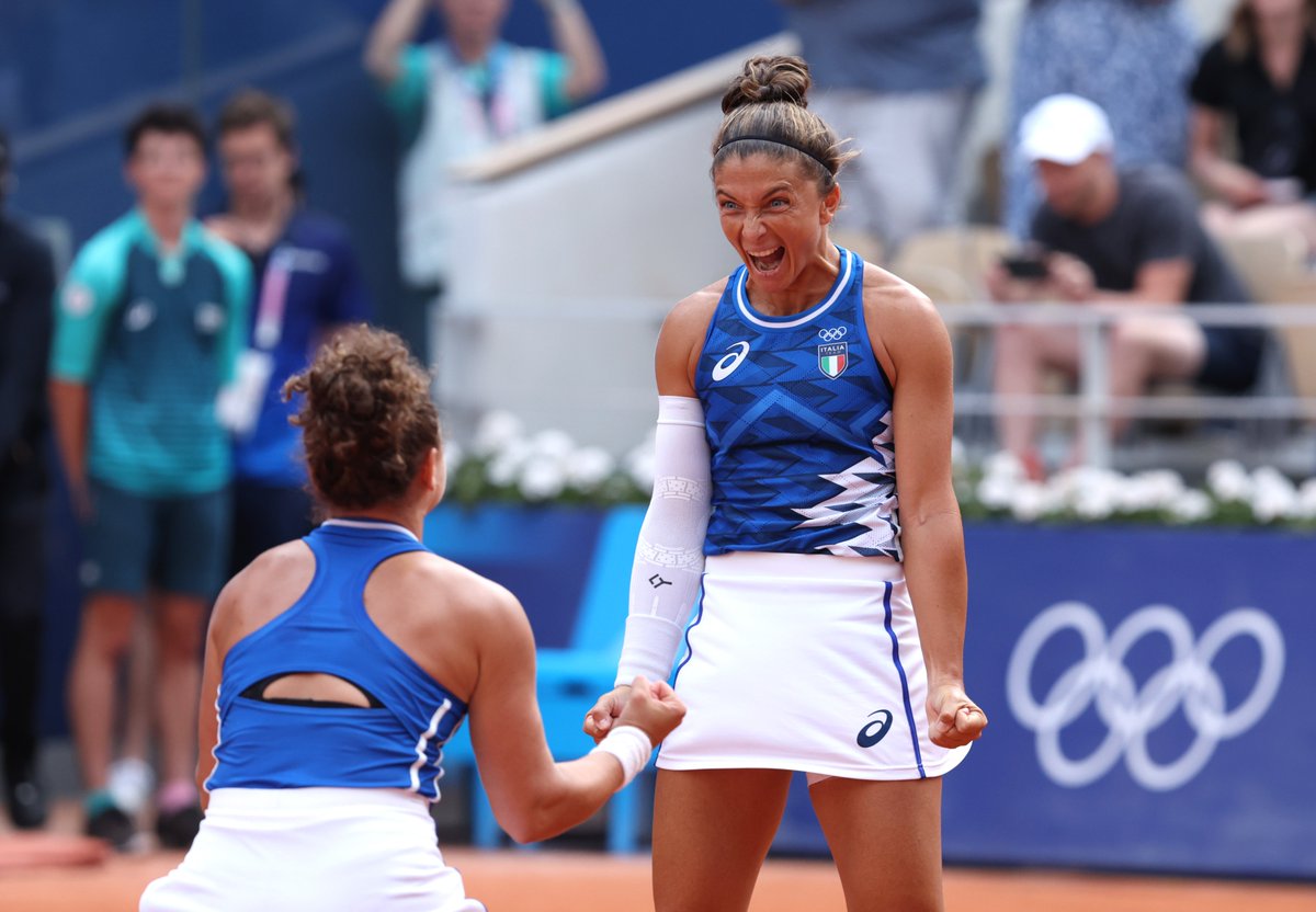 𝐸𝑟𝑎𝑣𝑎𝑚𝑜 𝑓𝑒𝑙𝑖𝑐𝑖… 𝑒 𝑙𝑜 𝑠𝑎𝑝𝑒𝑣𝑎𝑚𝑜 🥲

📆 𝟒 𝐚𝐠𝐨𝐬𝐭𝐨 𝟐𝟎𝟐𝟒 - 𝟒 𝐚𝐠𝐨𝐬𝐭𝐨 𝟐𝟎𝟐𝟓: un anno fa le nostre Errani/Paolini conquistavano l'oro olimpico a Parigi ✨🥇