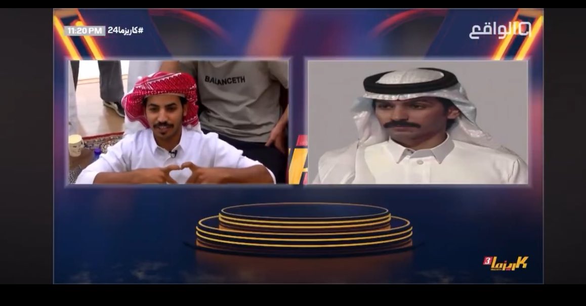 تسلم يا نجم وانا نحبك ونفتخر فيك 

ويسعدني انك شبيهي لكن باقي 38 وينهم  ؟

#مناحي_الرجباني 

#متعب_الدوسري