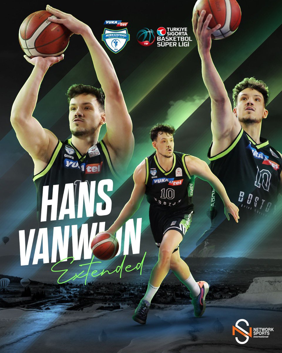 Christoforos Choumas (@chrischoumas) on Twitter photo After a great and successful season in <a href="/basketsuperligi/">Tรผrkiye Sigorta Basketbol Sรผper Ligi</a> , Hans Vanwijn extended his contract with <a href="/merkezefendigsk/">Yukatel Merkezefendi Belediyesi</a> for 1 more year!
Well deserved Hans!
#networksports #homeofchampions After a great and successful season in <a href="/basketsuperligi/">Tรผrkiye Sigorta Basketbol Sรผper Ligi</a> , Hans Vanwijn extended his contract with <a href="/merkezefendigsk/">Yukatel Merkezefendi Belediyesi</a> for 1 more year!
Well deserved Hans!
#networksports #homeofchampions