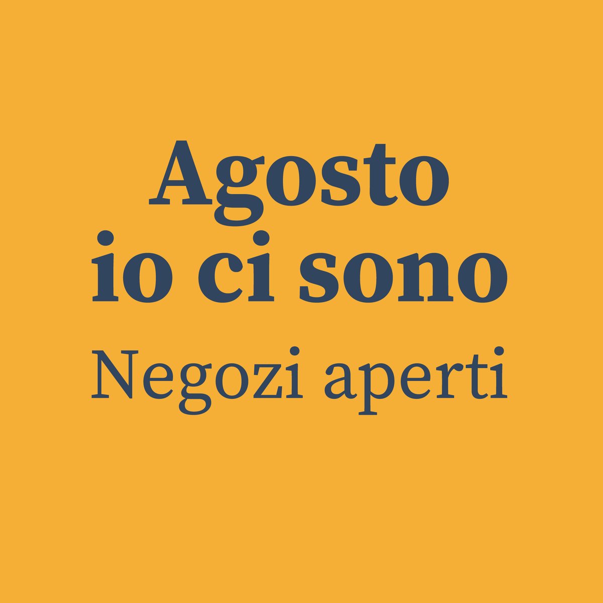 ➡ "Agosto io ci sono" 2025 - negozi aperti: torna la 18° edizione dell’iniziativa promossa da Confesercenti Firenze, in collaborazione con la Città Metropolitana e il Comune di Firenze

👉Elenco attività aderenti:
firenze.confesercenti.it/agosto-io-ci-s…

<a href="/ConfesercentiFi/">ConfesercentiFirenze</a> #Firenze