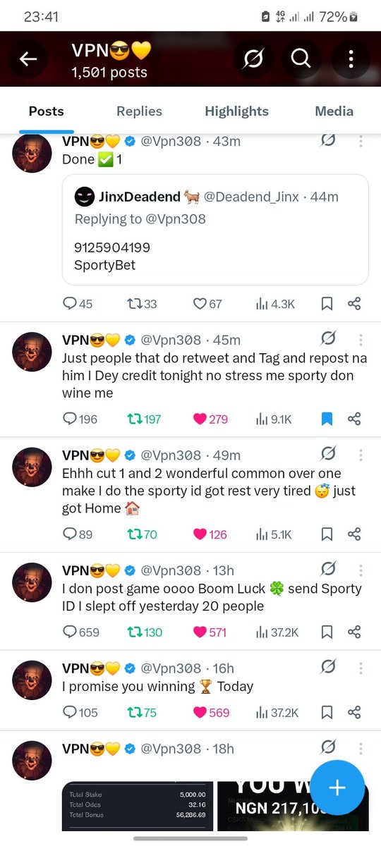 Olamilekan tweet media