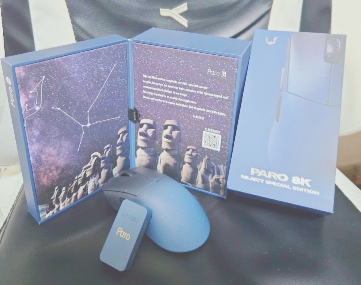 おにゅーのマウス
初めてのLAMZU✨