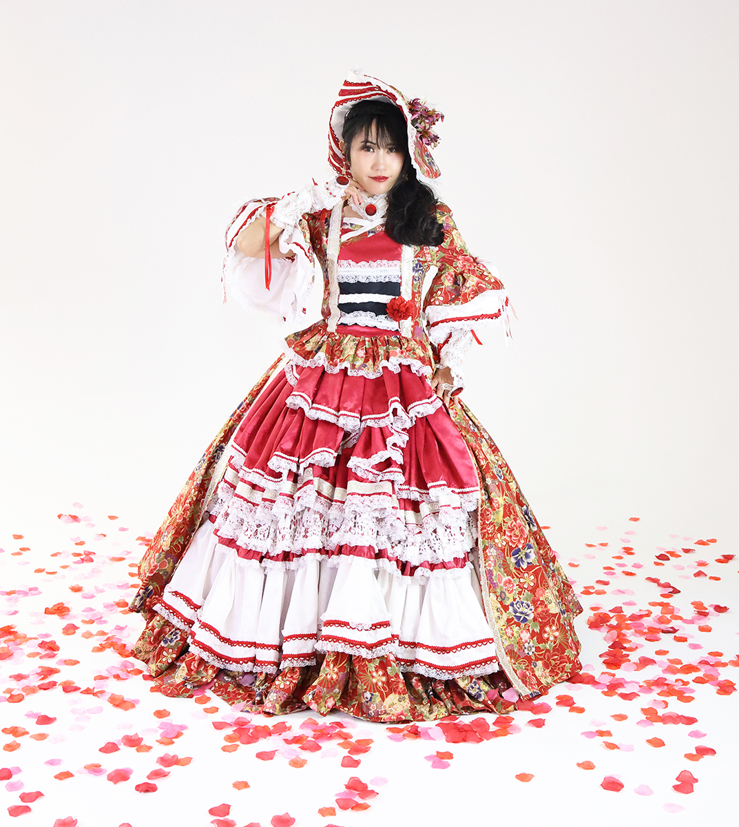 -sPirale-展　“夢想の国のアリス”

モデル紹介⑨
那部亜弓　<a href="/non_ruins/">那部亜弓@サハリン廃墟</a>

【着用衣装】
♥ハートの女王
♠スペードの近衛兵・キャタピラー×バタフライ

#sPirale_夢想の国のアリス
#sPirale_info
#DFGHarajuku