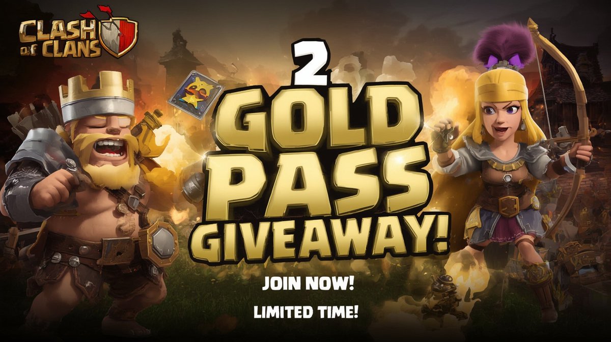 _GamingDomain's tweet photo. 🎁🎁 2 Gold Pass giveaway 🎁🎁
How to enter 👇👇

✅ Give hype in my YouTube video 
  Video link 👇
https://t.co/A6IAap1u2y
🔄 Retweet 
🙋 Tag 2 friends
Hype button show in YouTube comment section 😊😊 https://t.co/KrTZCAVxq1