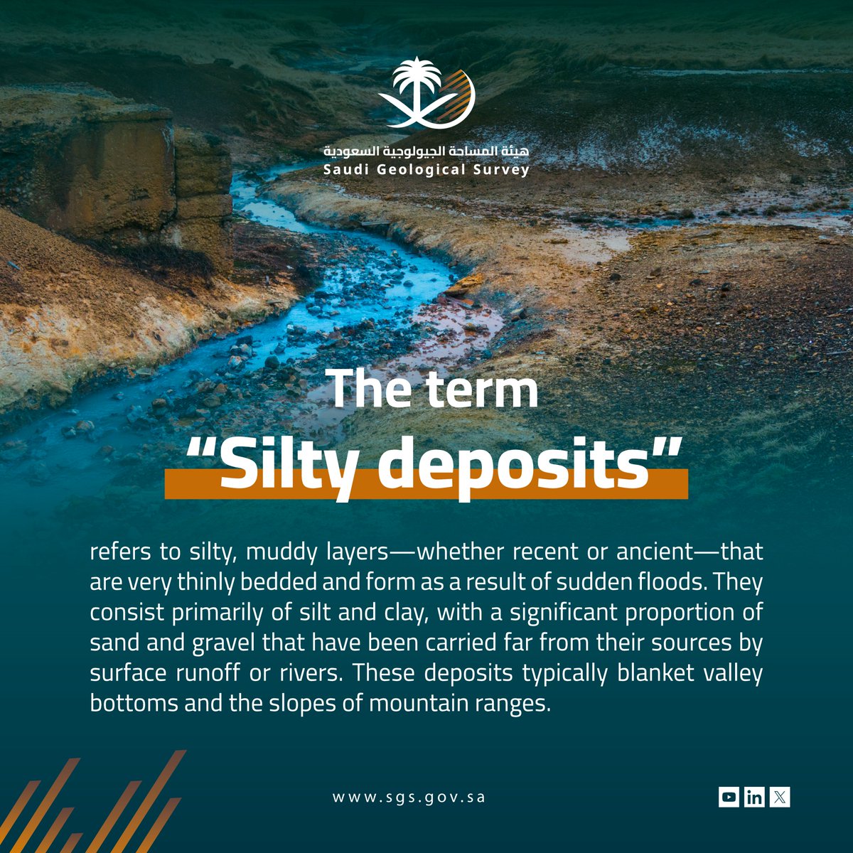 What are silt deposits?
#ArdhonaOurInspiration
#GeologicalTerminology