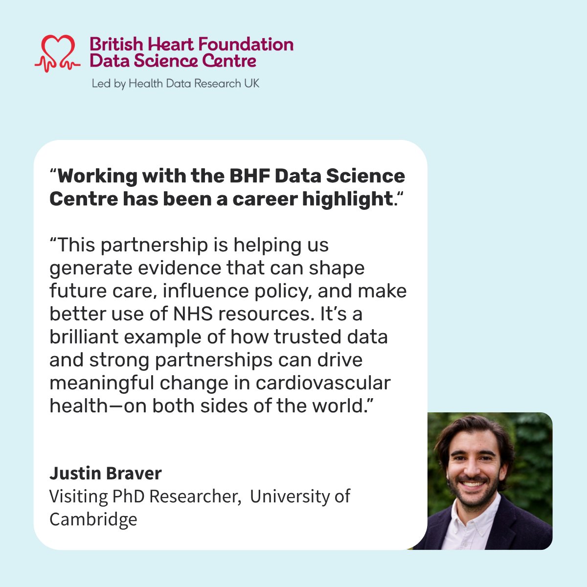 BHFDataScience's tweet image. The BHF Data Science Centre supports cutting-edge cardiovascular research by:
- Helping researchers access high-quality health data and curated resources
- Encouraging collaboration across the research community.
🔎 Researchers, find out more here: hubs.li/Q03zZJwH0
