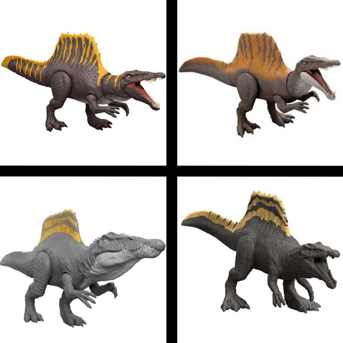 ProCYoutube's tweet image. Which is your favourite #Spinosaurus from #JurassicWorldRebirth ??