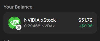 someone held $stock for few hours and got paid in nvidia stock tek is working