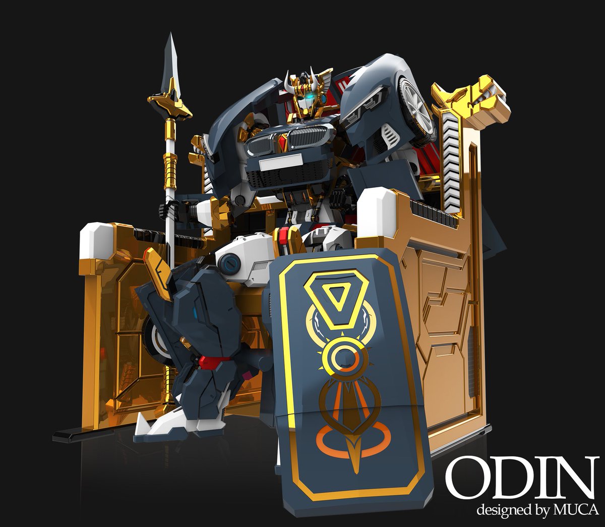 오딘의 옥좌, [흘리드스캴프] 추가 버전..!

#오딘 #변신로봇 #ODIN  #オーディン