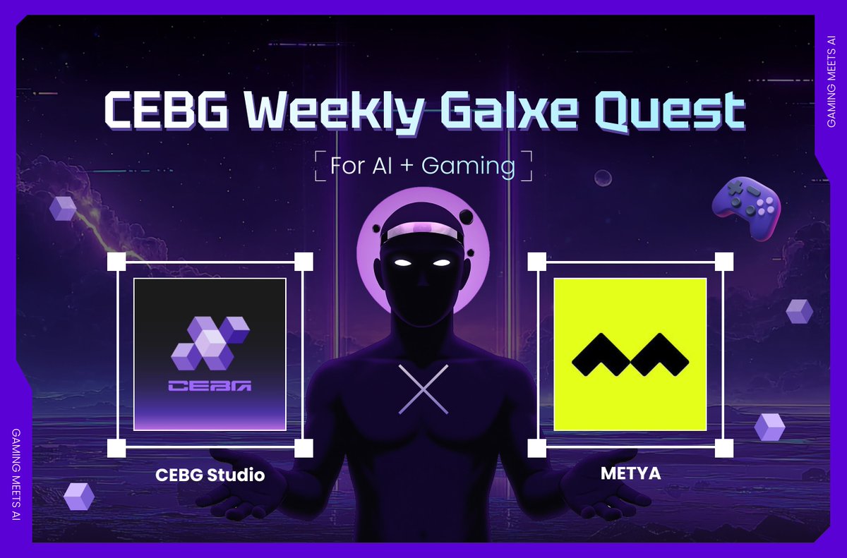 WEEK 5 QUEST IS LIVE - <a href="/metyacom/">METYA</a> 🚨

Join the quest &amp; shape the new social frontier, win USDT directly👇
app.galxe.com/quest/CounterF…

This time, we’re teaming up with METYA — the Web3 social platform rewriting the rules of connection.
Together, we build not just games — but the