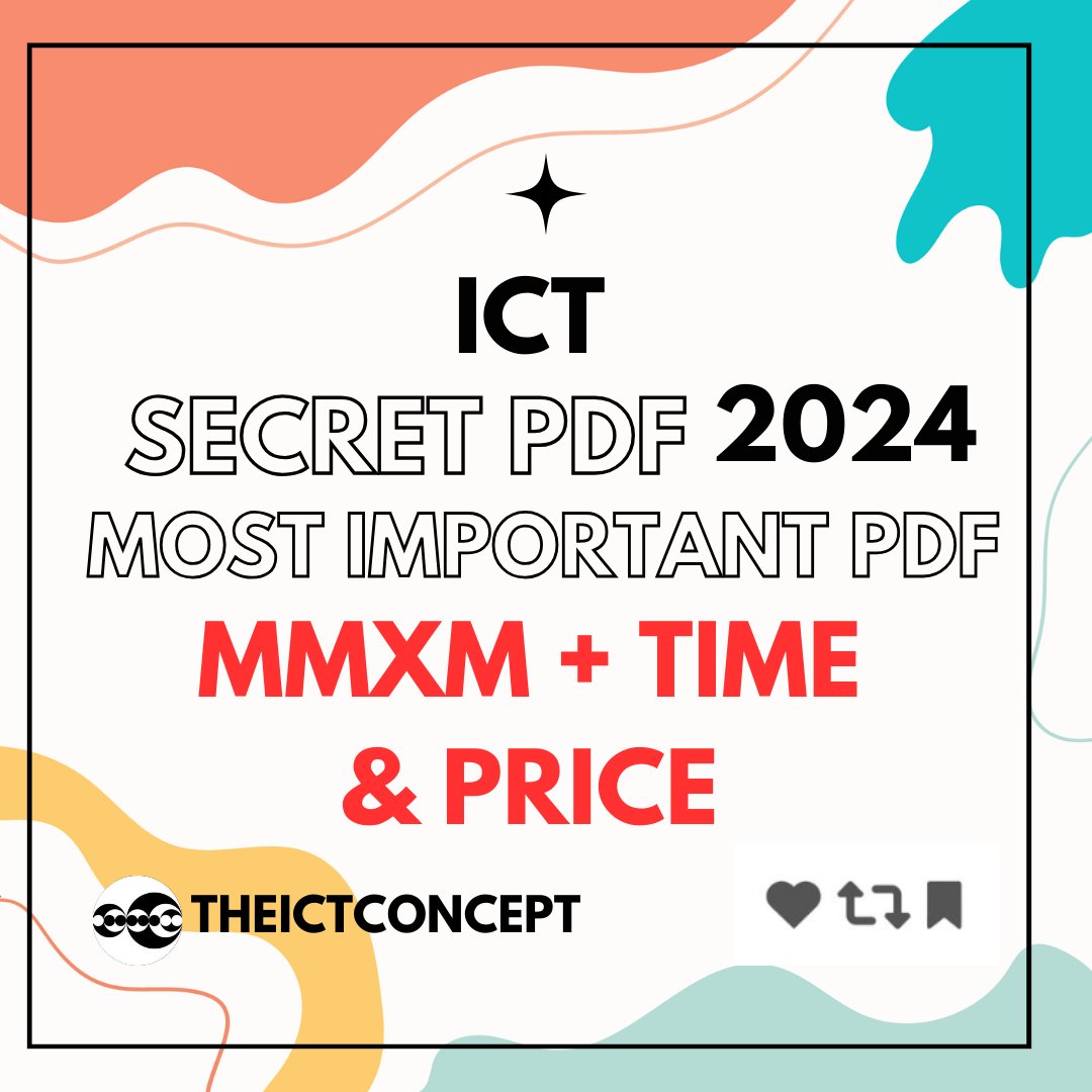 [𝗣𝗗𝗙]
ICT Secret 2024 (MMXM +TIME &amp; PRICE)
Notes / Key Points 
Complete Notes
Follow :- 
<a href="/theictconcept/">The Inner circle Trader IN</a>
<a href="/smartmoneydr/">Raj Wansh</a>  
Like + RT + Comment "Notes" to receive the link

(𝗠𝘂𝘀𝘁 𝗯𝗲 𝗳𝗼𝗹𝗹𝗼𝘄𝗶𝗻𝗴 𝗺𝗲 𝘀𝗼 𝗜 𝗰𝗮𝗻 𝗗𝗠)
Community Link :-bento.me/theictconcept