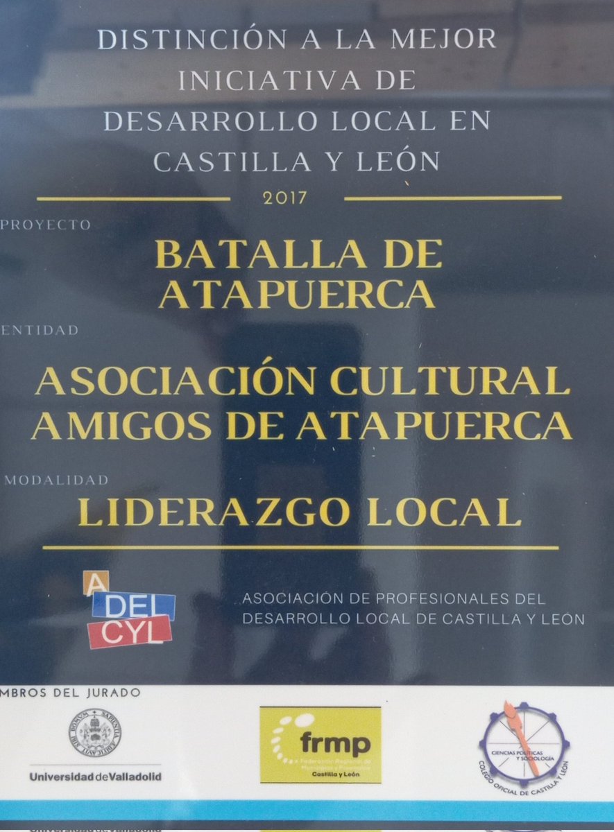 C.I.T. Sierra de Atapuerca - Oficina de Turismo (@citatapuerca) on Twitter photo Desde hace 29 años el penúltimo domingo de agosto, en la ladera de la #IglesiaDeSanMartín de #Atapuerca (#Burgos), en el #CaminoDeSantiago, se realiza la <a href="/batallatapuerca/">Batalla de Atapuerca</a> declarada de «interés turístico» y «mejor iniciativa de desarrollo local» de #CyL
ℹ️ culturaburgos.es/evento/batalla… Desde hace 29 años el penúltimo domingo de agosto, en la ladera de la #IglesiaDeSanMartín de #Atapuerca (#Burgos), en el #CaminoDeSantiago, se realiza la <a href="/batallatapuerca/">Batalla de Atapuerca</a> declarada de «interés turístico» y «mejor iniciativa de desarrollo local» de #CyL
ℹ️ culturaburgos.es/evento/batalla…